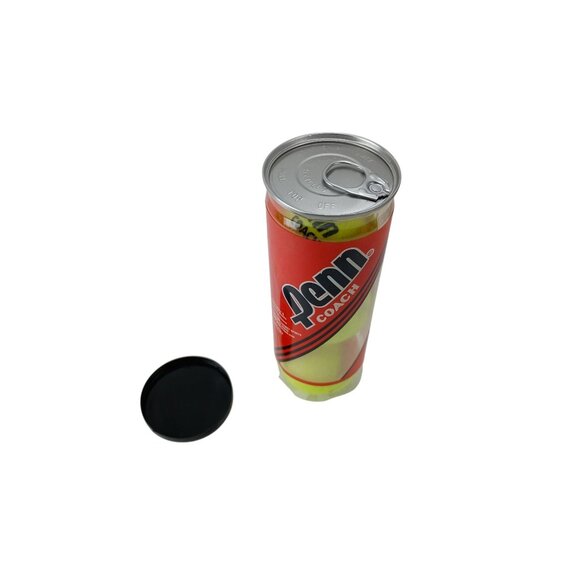 New Factory Sealed Penn Coach Tennis Balls 3 Balls in 1 can - Picture 2 of 2